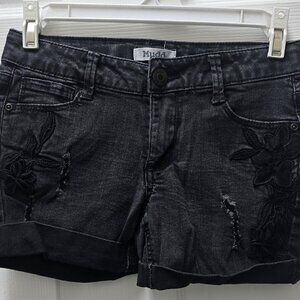 Mudd Youth Black Hot Short 10